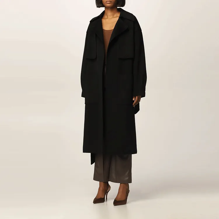 NANUSHKA Coats Women's Black-4