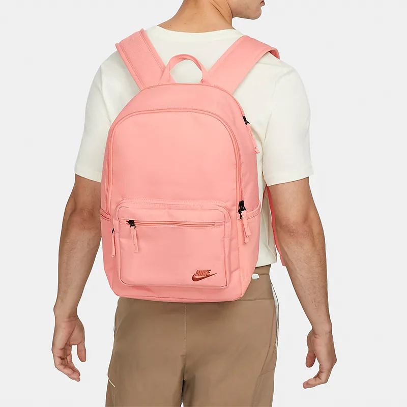 Nike Fabric Backpack Regular Unisex Light Orange-4