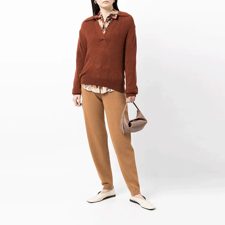 NANUSHKA Ylia Knitted Drawstring Sweatpants-1