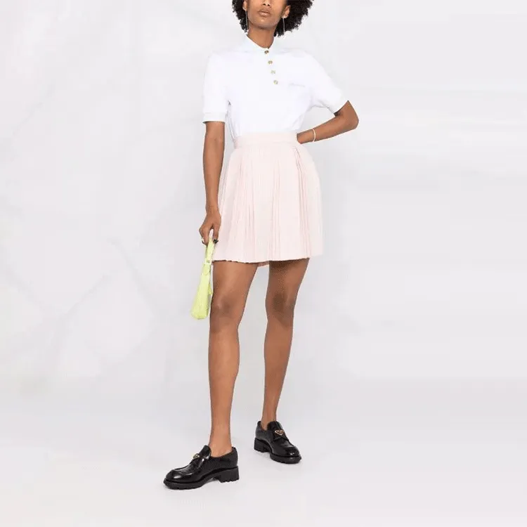 BALMAIN Casual Long Skirts Women's Pink-1