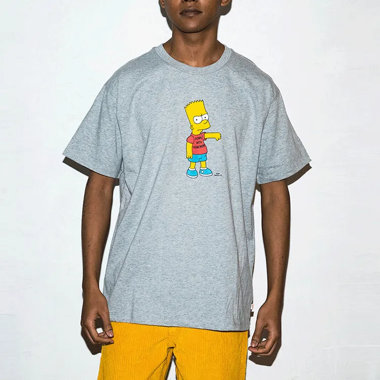 The Simpsons X Levis T Shirts Men Gray-1
