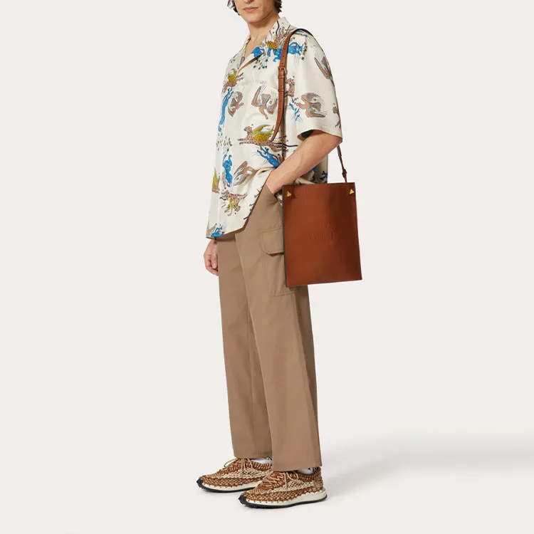 Valentino Casual Pants Men Brown-3