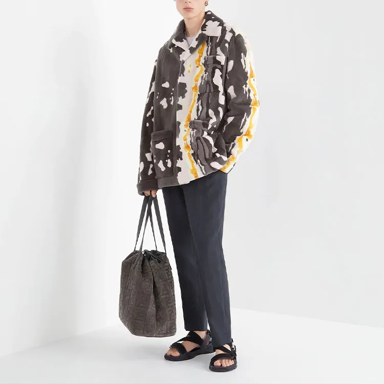 FENDI High-Waist Pleated Trousers-2