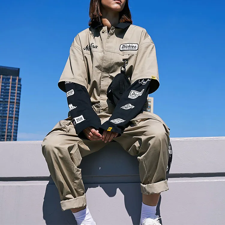 Dickies X New Era Jumpsuits Unisex Khaki-2