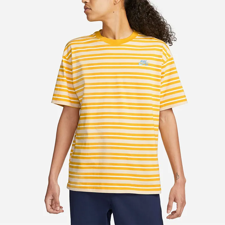 Nike T Shirts Men Yellow-3