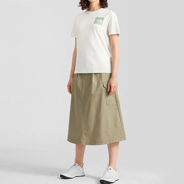 THE NORTH FACE Set in Sleeve T Shirt Women's White-2