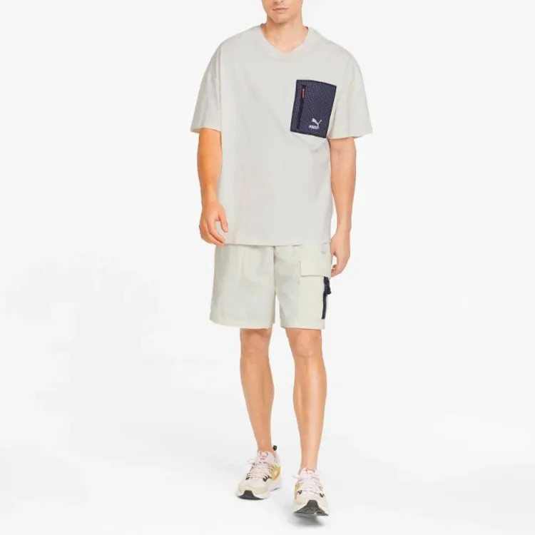 PUMA Casual Shorts Men White-2