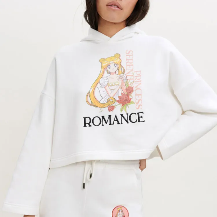 Maje X Sailor Moon Sweatshirts Women's White-2