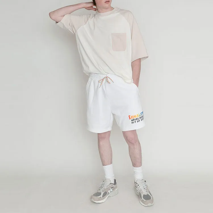 Levis Casual Shorts Men White-3