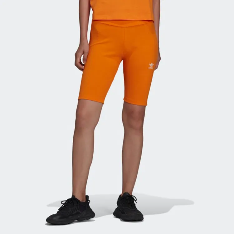 Adidas Originals Casual Shorts Women's Orange-1