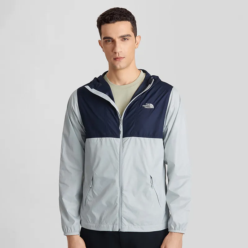 THE NORTH FACE Jacket Fall Men's Gray Blue-1