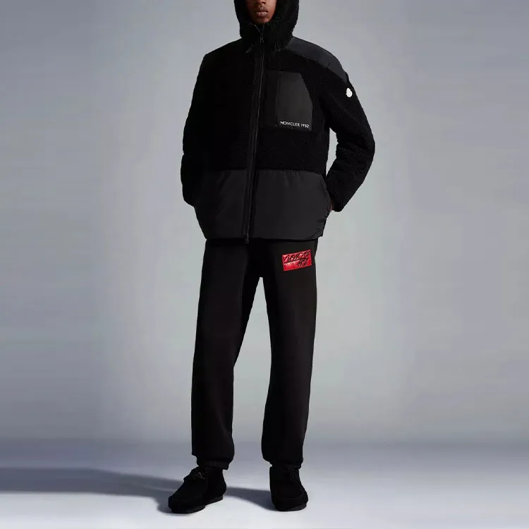 Moncler FW22 Hooded Down Jacket Men's Black-2