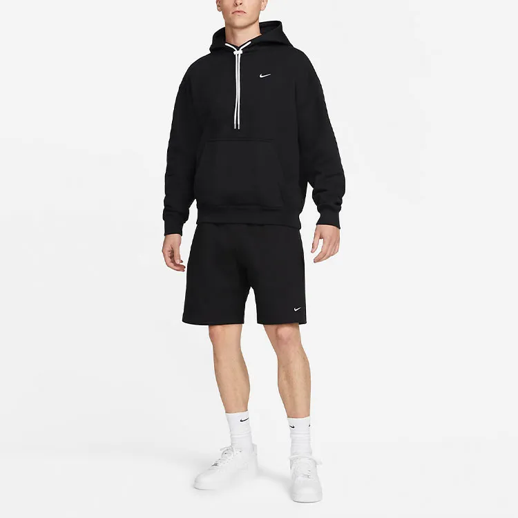 Nike Solo Swoosh Fleece Shorts-1