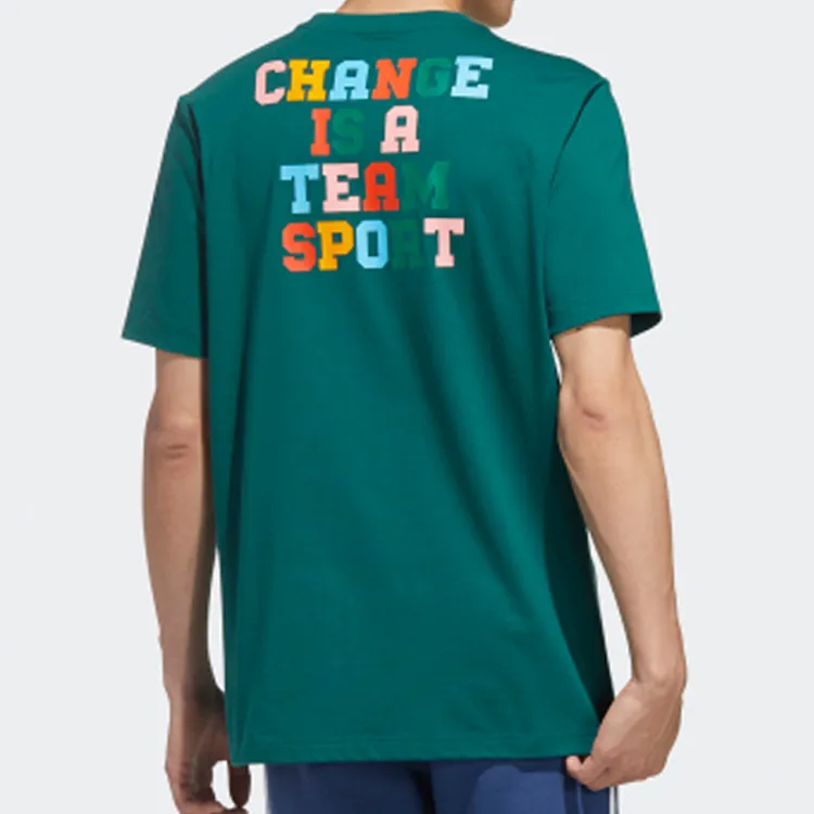 Adidas Originals T Shirt Men's Forest Green-3