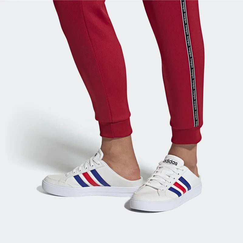 Vs Set Adidas Neo Mule 'White Royal Blue Scarlet'-5