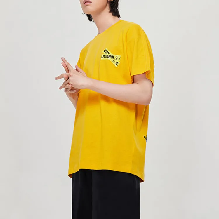 Disney X LINING T Shirts Unisex Yellow-3