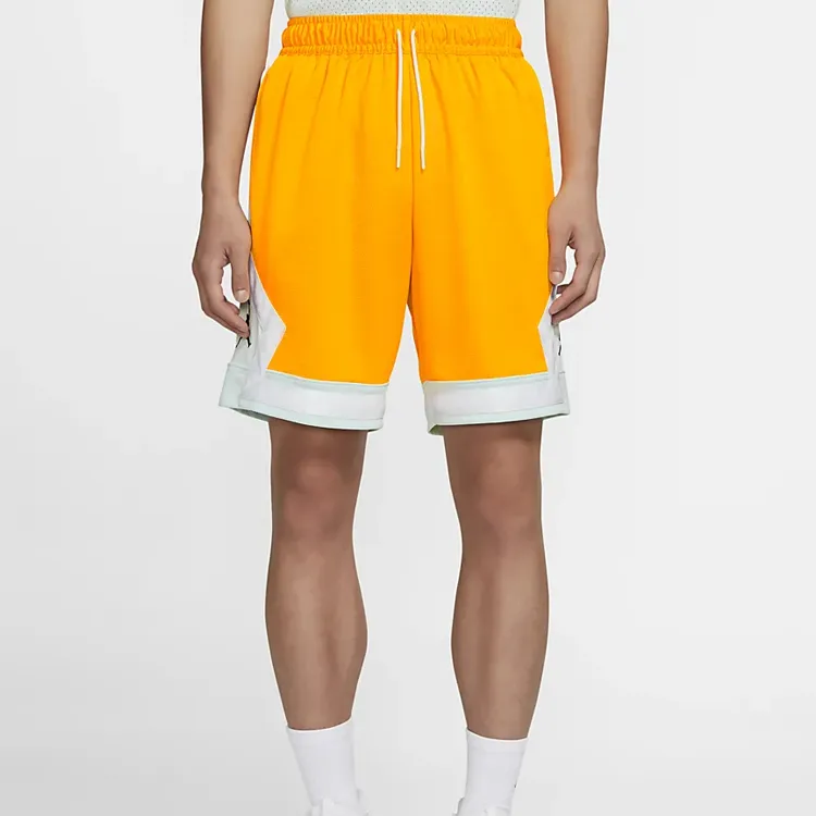 Jordan Jumpman Diamond Basketball Shorts Men Laser Orange-4