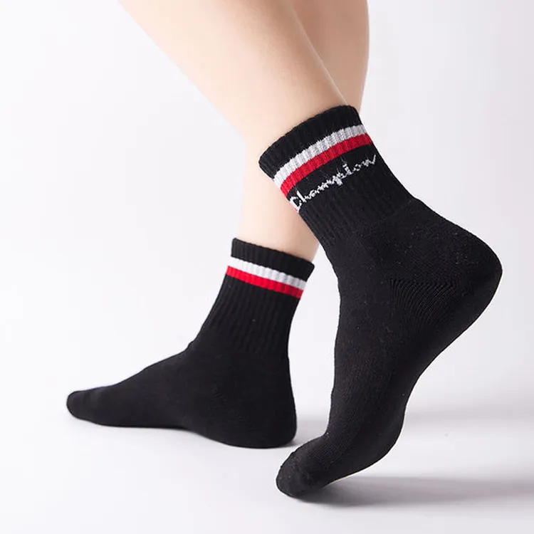Champion Unisex Mid Calf Socks-3