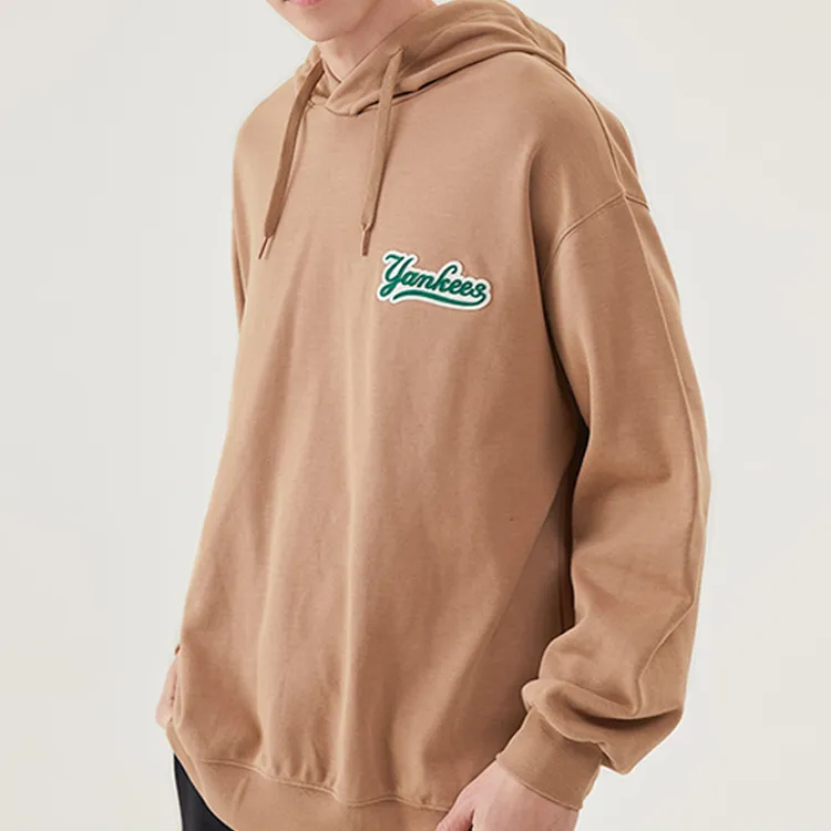 MLB New York Yankees Sweatshirts Unisex Beige-2