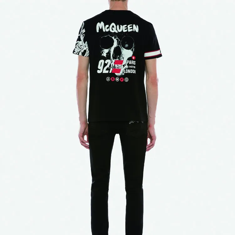 Alexander McQueen T Shirt Men's Black-3