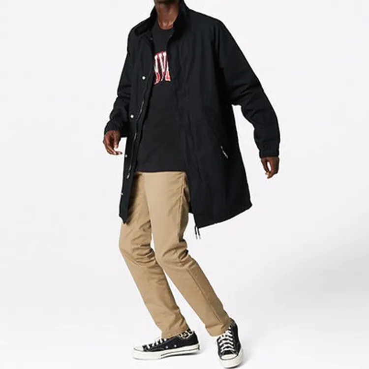 Converse Trench Coats Men Black-4
