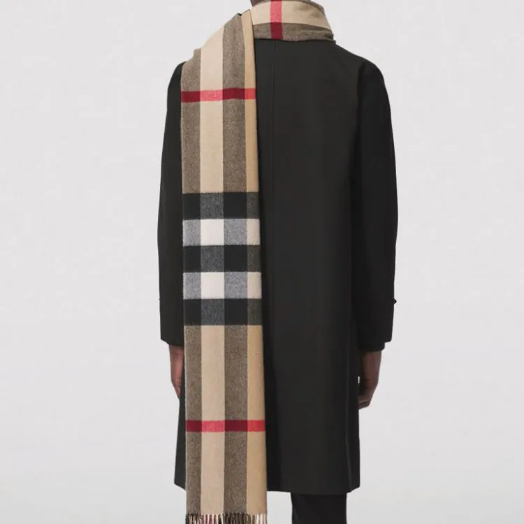 Burberry Vintage Check Cashmere Scarf-2