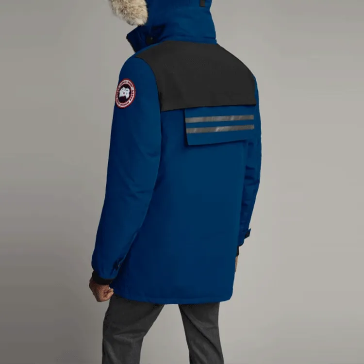Canada Goose Down Jackets Men Polar Night Blue-3