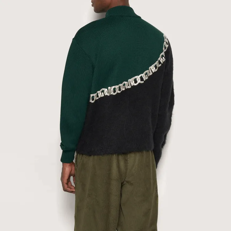GCDS Sweaters Men Green-2