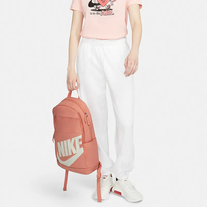 Nike Polyester Backpack Regular Women's Coral Pink-5