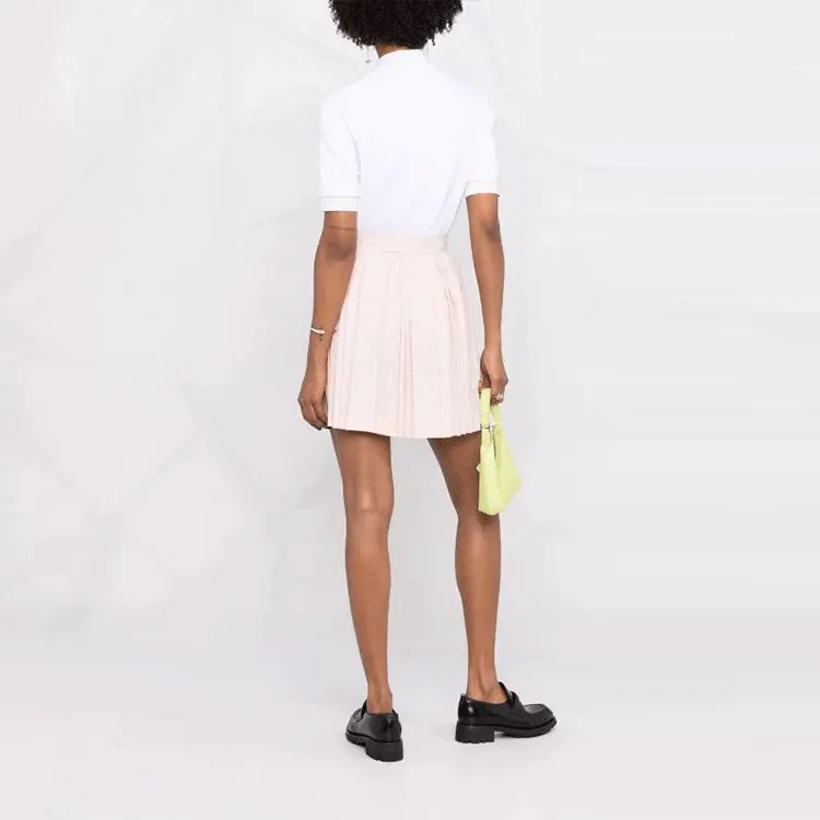 BALMAIN Casual Long Skirts Women's Pink-2