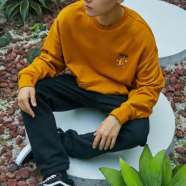 Vans Sweatshirts Unisex Yellow-3