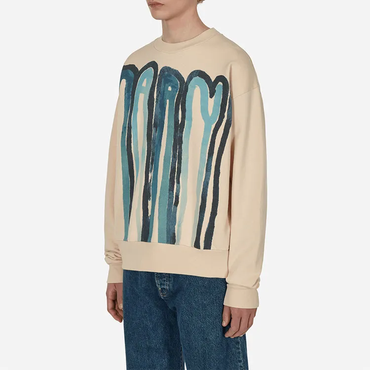 MARNI Dripping Logo Crewneck-3