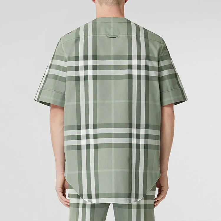 Burberry SS22 Shirt Men's Gray Green-4
