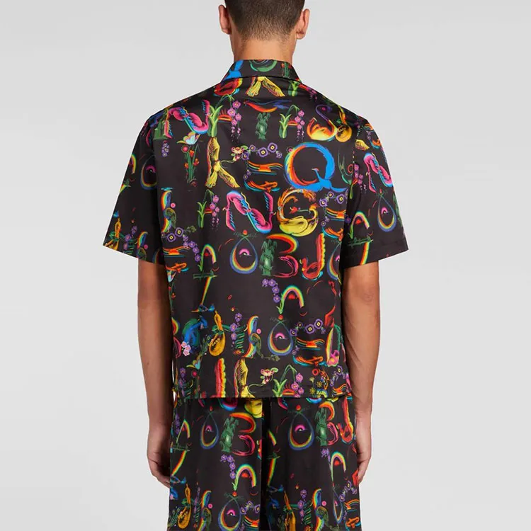 Opening Ceremony Shirts Men Black-3