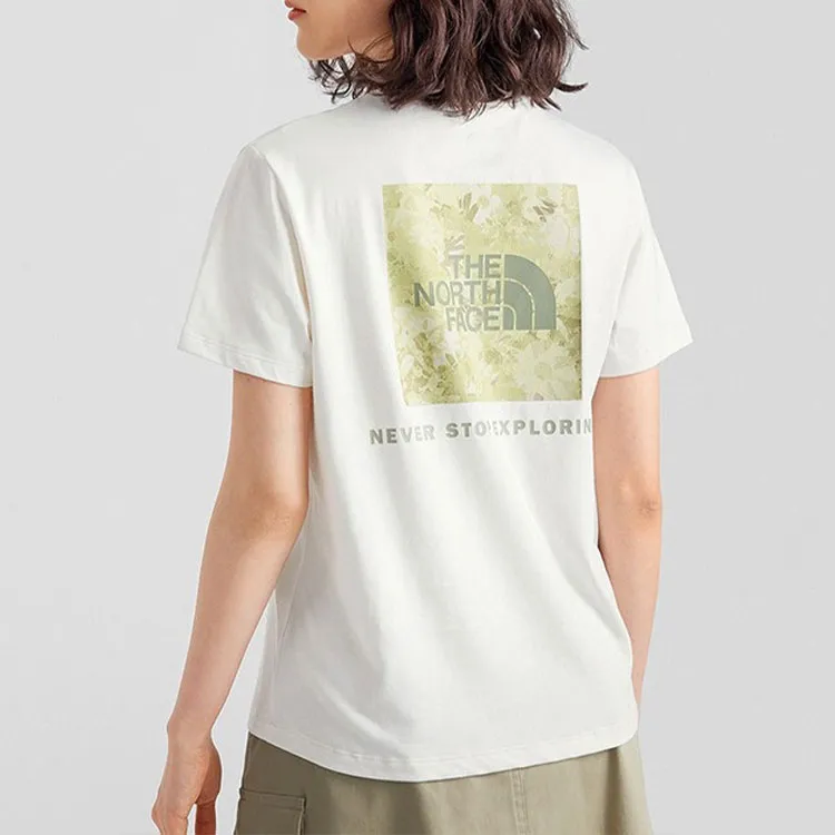 THE NORTH FACE Set in Sleeve T Shirt Women's White-3