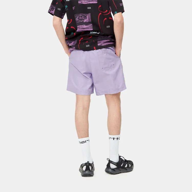 Carhartt WIP Casual Shorts Men Purple-4