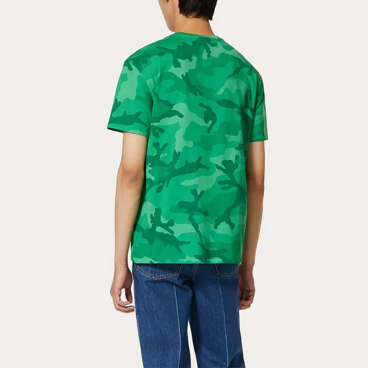 Valentino T Shirts Men Green-5