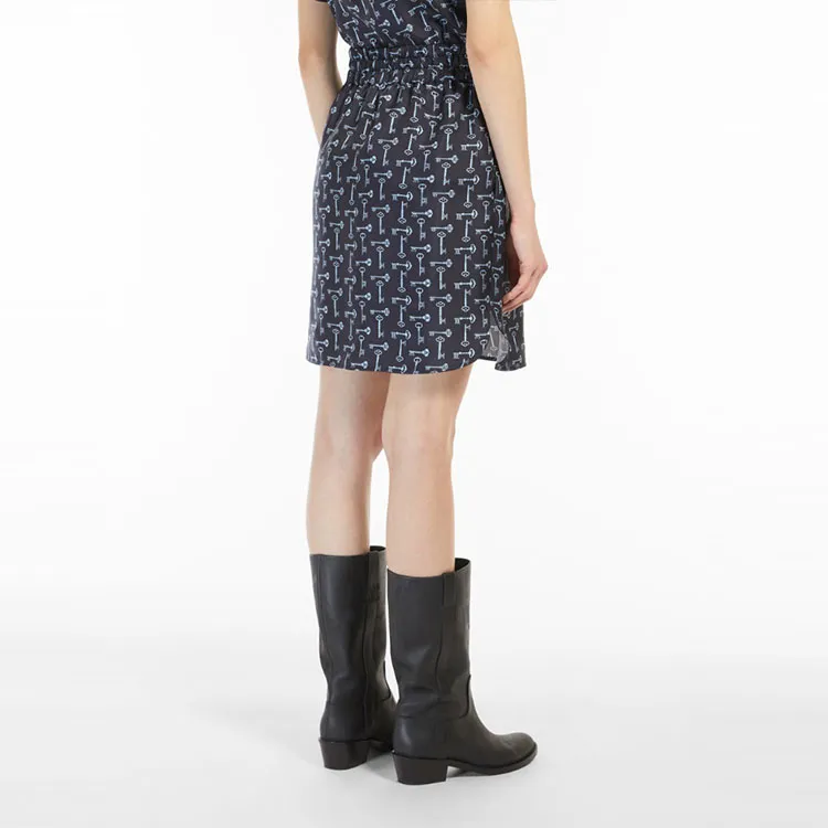 MaxMara Casual Short Skirts Women's Blue-3