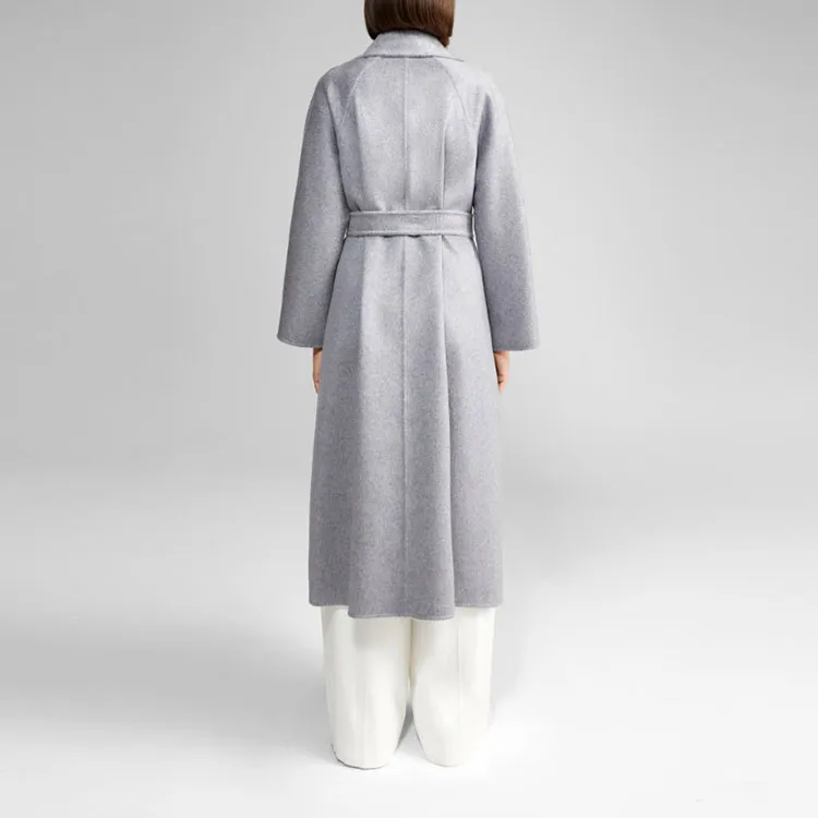 MaxMara Labbro Series Velvet Jackets Women's Gray-2