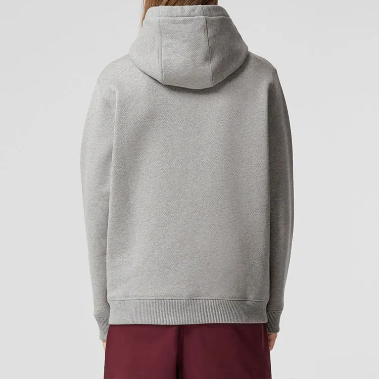 Burberry Letter Graphic Print Cotton Hoodie-3