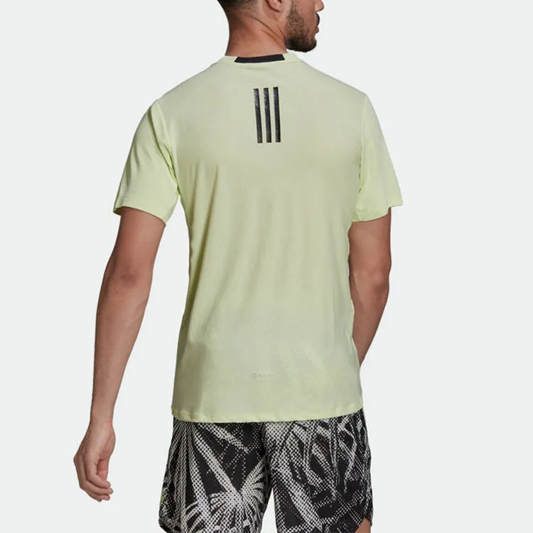 Adidas D4T T Shirts Men Green-2