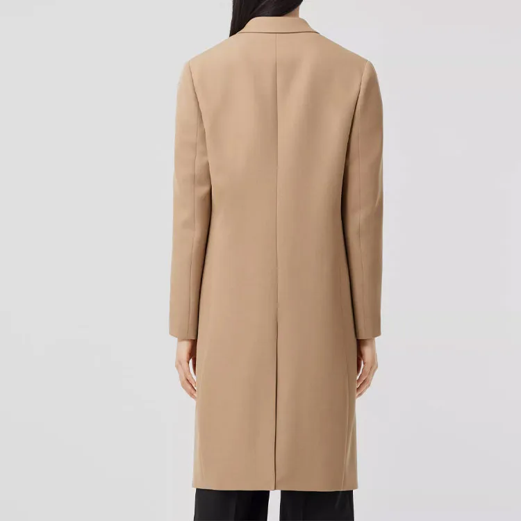 Burberry Single Breasted Long Sleeved Coat-2