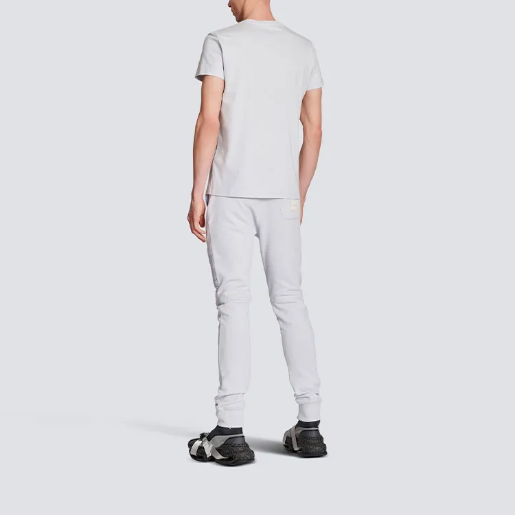 BALMAIN T-Shirts Men Blue-3