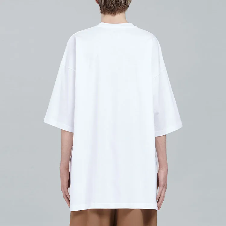 MARNI Oversized Scanned Logo Print T shirt-2