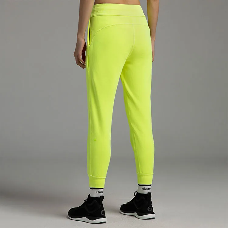 Lululemon Scuba Series Knitted Sweatpants Women's Neon Yellow-2