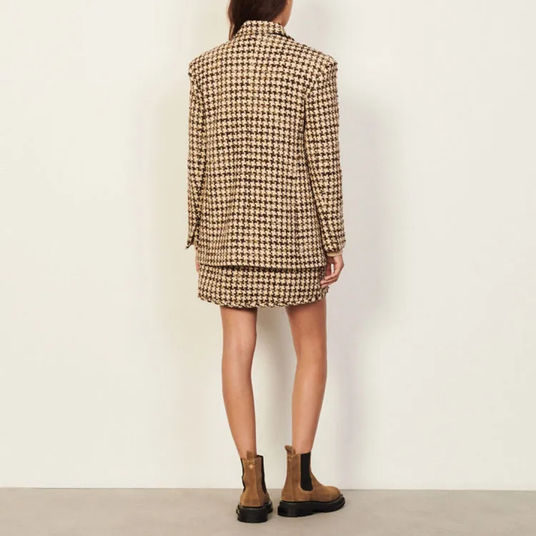 Sandro Business Suits Women's Brown-2