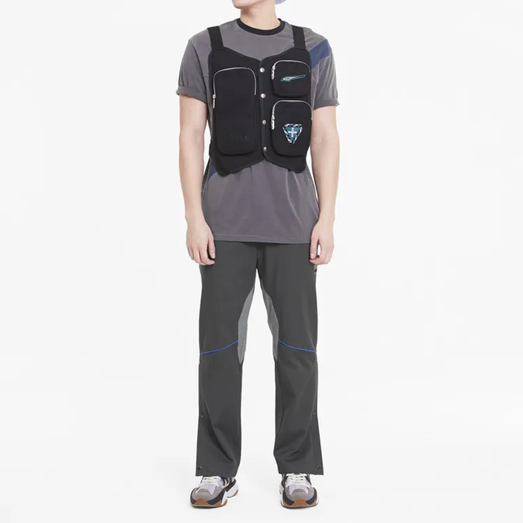 Rhude X PUMA X RHUDE Collaboration Casual Pants Men Black Gray-3