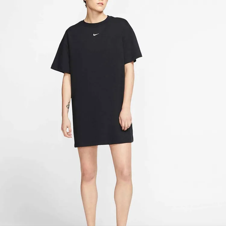 Nike Sports Life Collection Short Sleeved Dresses Women's Black-3