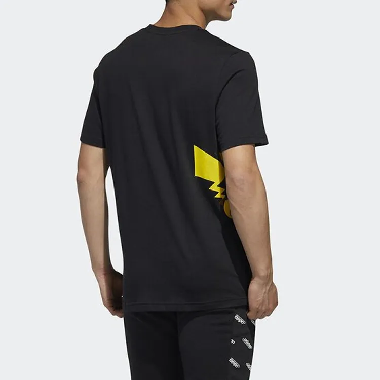 Adidas x POKEMON/ T Shirt Men's Black-4