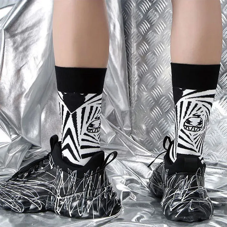 GENANX Unisex Knee high Socks-9